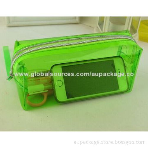 Clear PVC for stationery pencil case